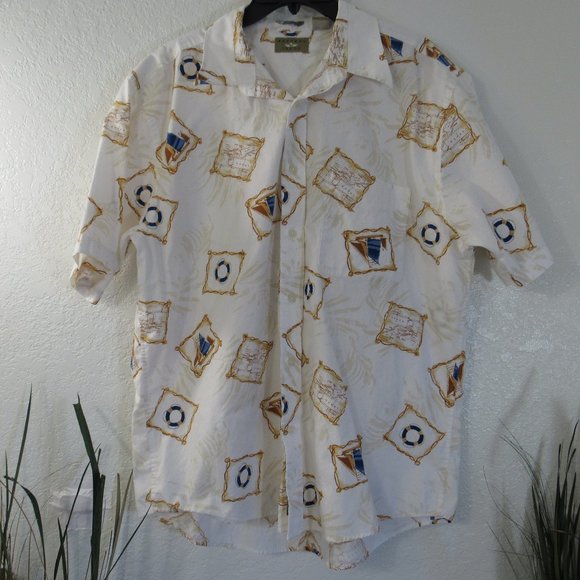 Natural Issue Other - Natural Issue Shirt Sz L Nautical Sailboat Canada